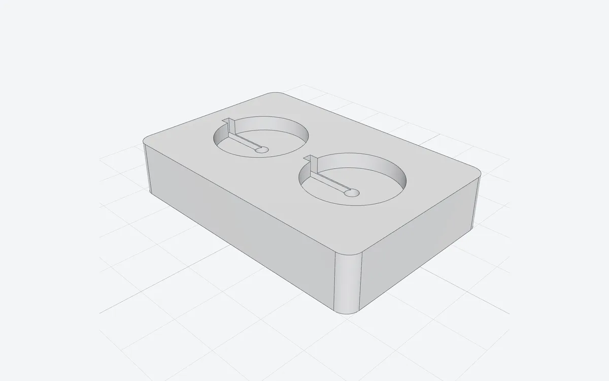 CR2032 coin-cell test holder